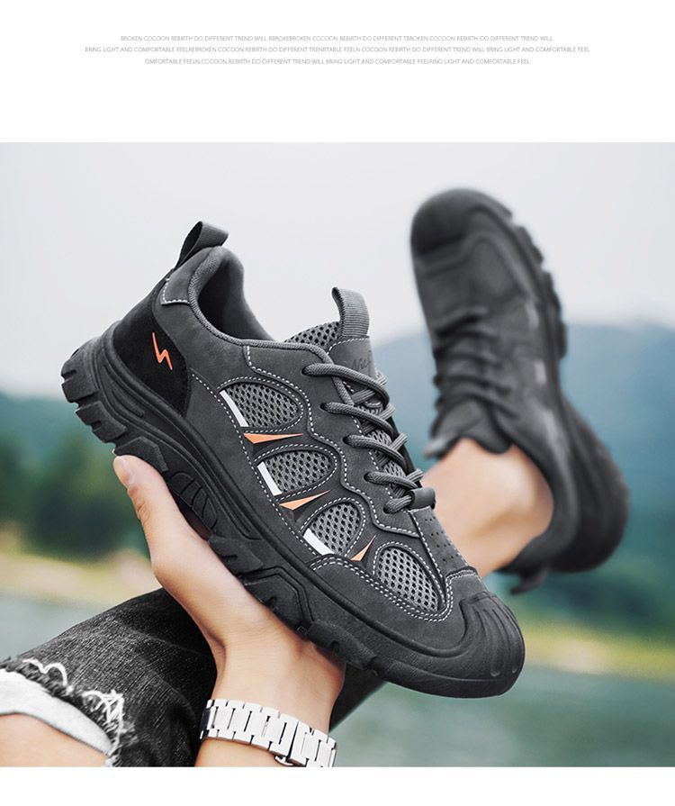 Yapısı Rahat Kaymaz Aşınmaya Dayanıklı Moda İş Ayakkabıları_voghion.com