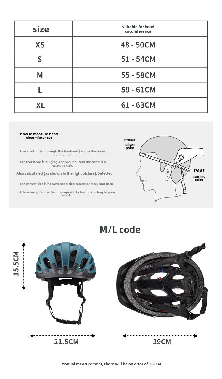New brim with lights riding helmet special road bicycle helmet Volume forming_voghion.com