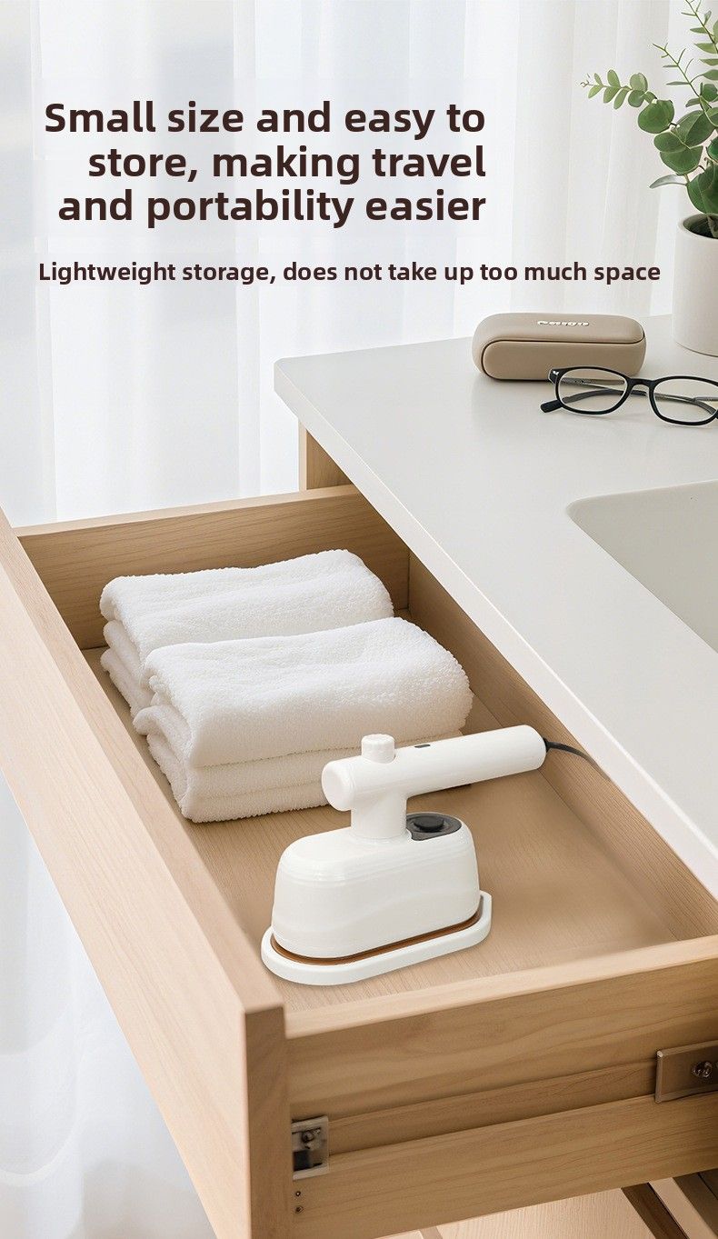 Garment Steamer Portable Household Handheld Mini Small Rotating Foldable Iron_voghion.com