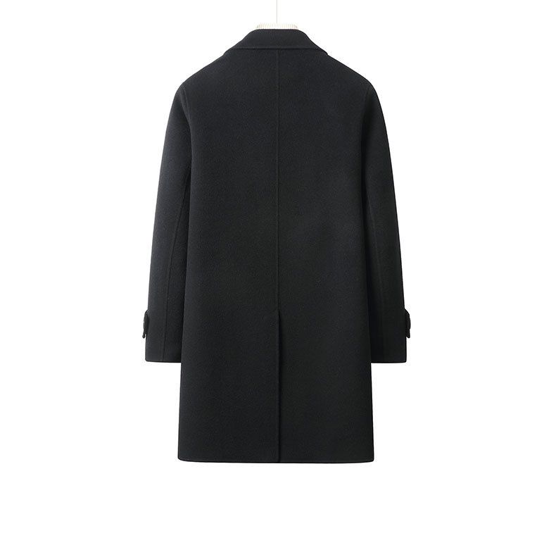 Wollmantel mit abnehmbarem Futter – Zweireihiger Trenchcoat aus Kaschmirmischung für Herren (M-5XL, 2 Farben)_voghion.com