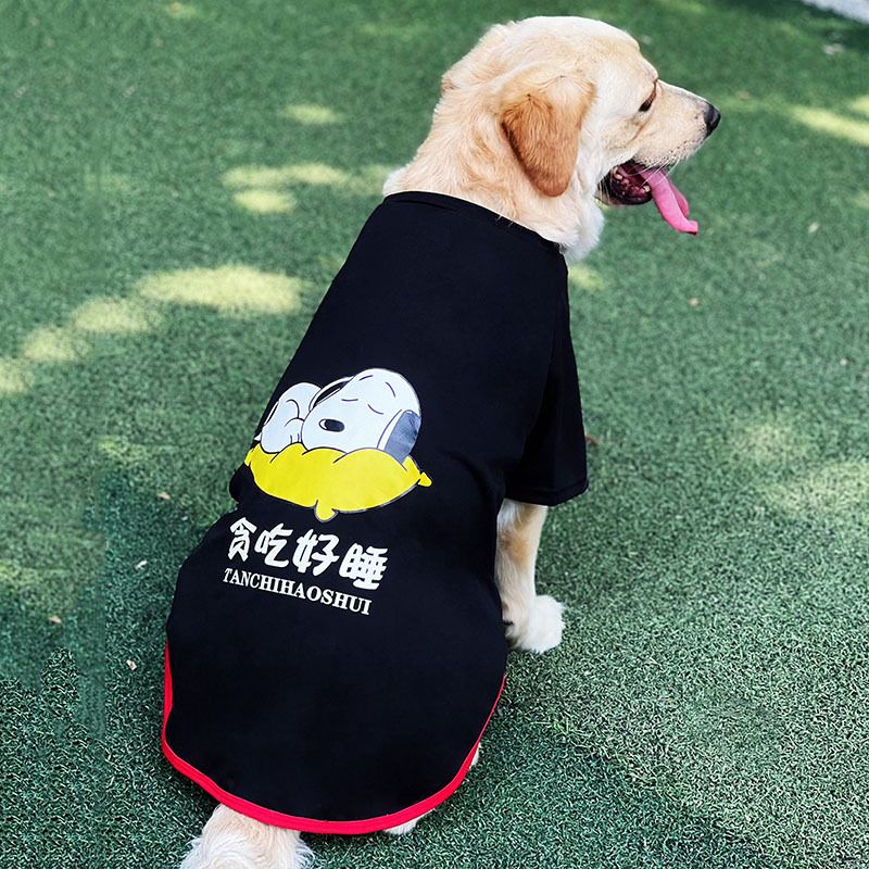 Haustier-Outfit für Golden Retriever Labrador mittelgroße und große Hunde Hundekleidung Frühling Sommer Weste Mesh atmungsaktiv_voghion.com