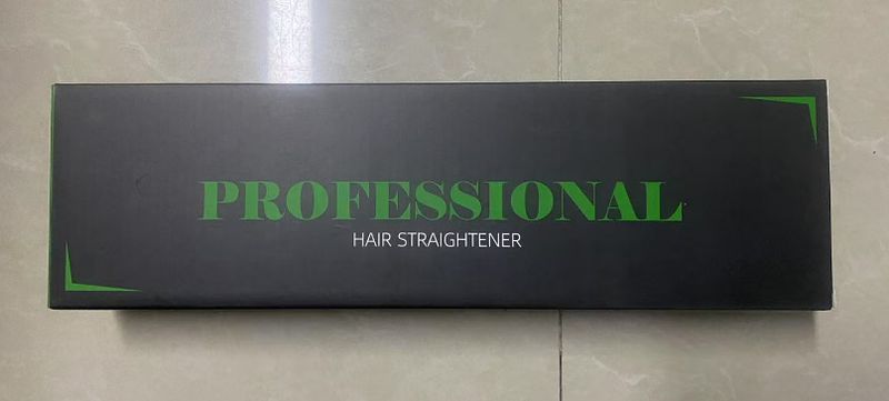 Piastra professionale in ceramica e tormalina RUCHA con dettagli in diamante - 10 impostazioni di temperatura, doppio voltaggio (220 V), per lisciare i capelli_voghion.com