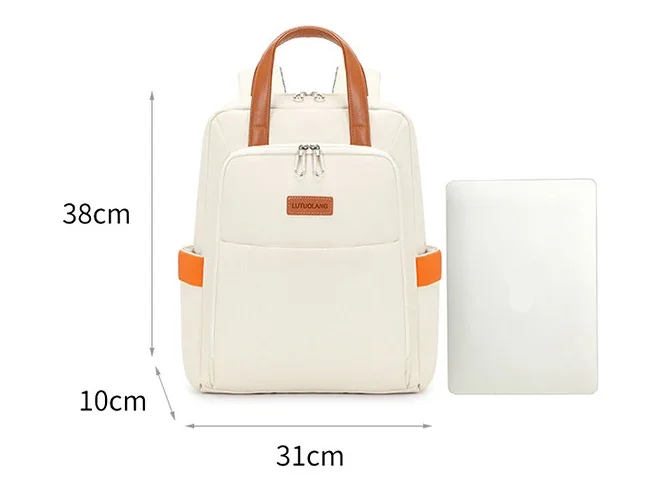 Fashion Women Backpack Large Capacity Casual Travel Bagpack 14 Inch Laptop Backpack School Bag For Teenage Girls_voghion.com