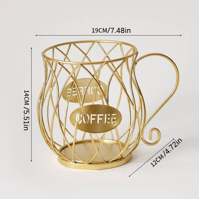 Decoração Woodbird Estilo Escandinavo Leve Luxo Prateleira para Armazenamento de Lanches e Doces Suporte para Mesa de Café Expositor para Cápsulas de Café_voghion.com