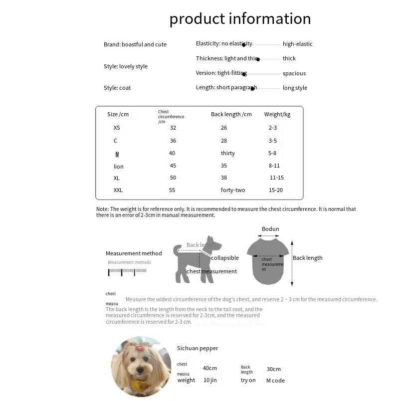 Neu Weihnachten Haustier Katze Und Hund Haustier Kleidung Herbst Und Winter_voghion.com