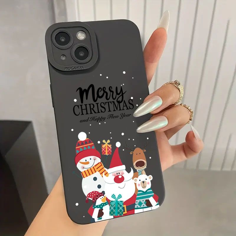 Husă de telefon TPU cu model de Crăciun pentru Xiaomi Redmi Note 13 12 11 Pro Plus 5G 12S 11S 11 10S Redmi 13C 12 4G Husă moale din silicon_voghion.com