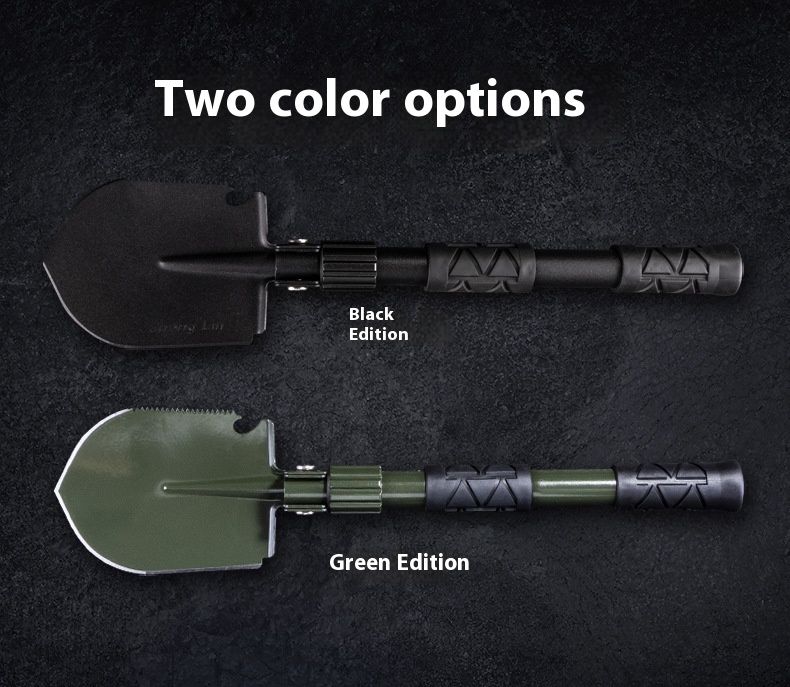 Chang Mini Engineer Multi functional Folding Outdoor Shovel in Hand with shovel_voghion.com