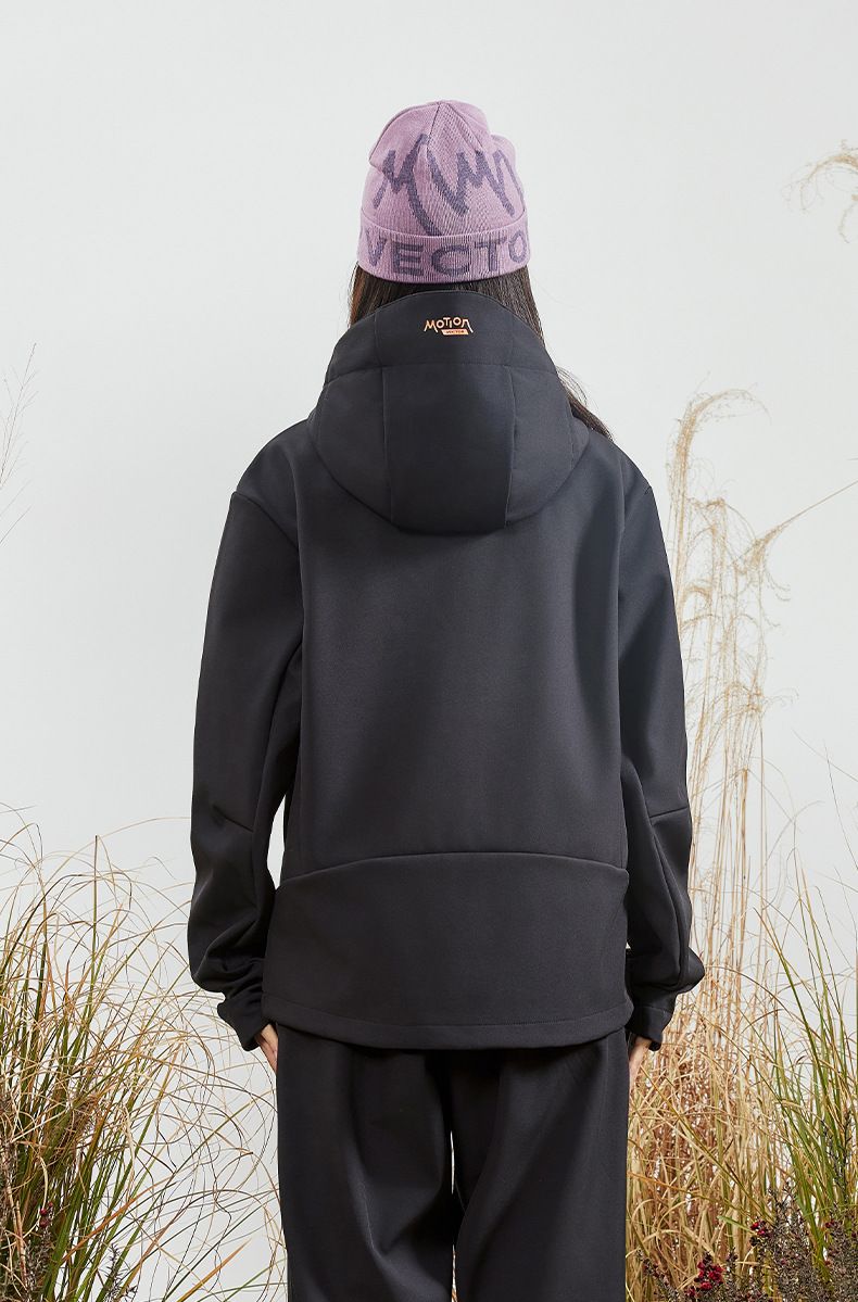 Unisex Softshell Jacket With Water-Resistant & Windproof Technology For Hiking & Outdoor Activities_voghion.com