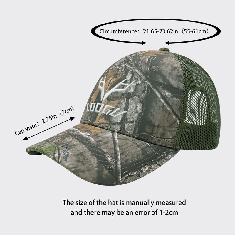 LOOGU Tactical Baseball Cap - Outdoor Camouflage Hat For Hiking, Camping & Hunting - Lightweight & Breathable - Unisex Adjustable Military Style Cap_voghion.com