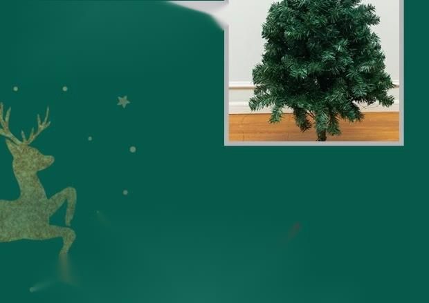 Árvore de Natal com controle remoto, 100m de fio de cobre com luzes LED verdes, céu estrelado._voghion.com