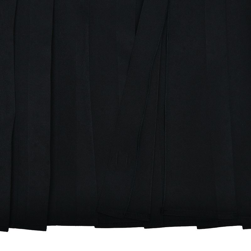 Vêtements pour femmes tempérament d'automne élégant nouveau costume jupe longue gilet sans manches jupe longue plissée costume deux pièces_voghion.com