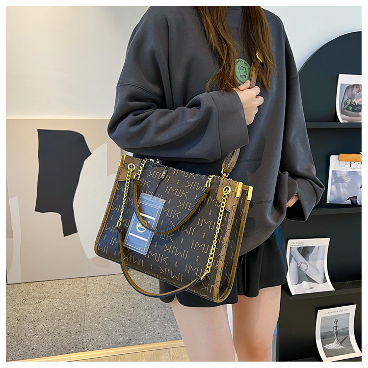 Borsa di marca Tide Texture Borsa a tracolla presbite europea e americana con tracolla retrò femminile di grande capacità Ins portatile Mes_voghion.com