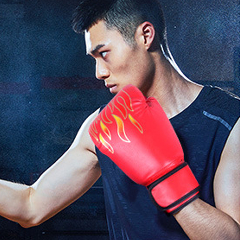 PU nyrkkeilyhanskat Combat Taekwondo käsisuojakäsineet aikuisille ja lapsille taistelunyrkkeilyhanskat_voghion.com