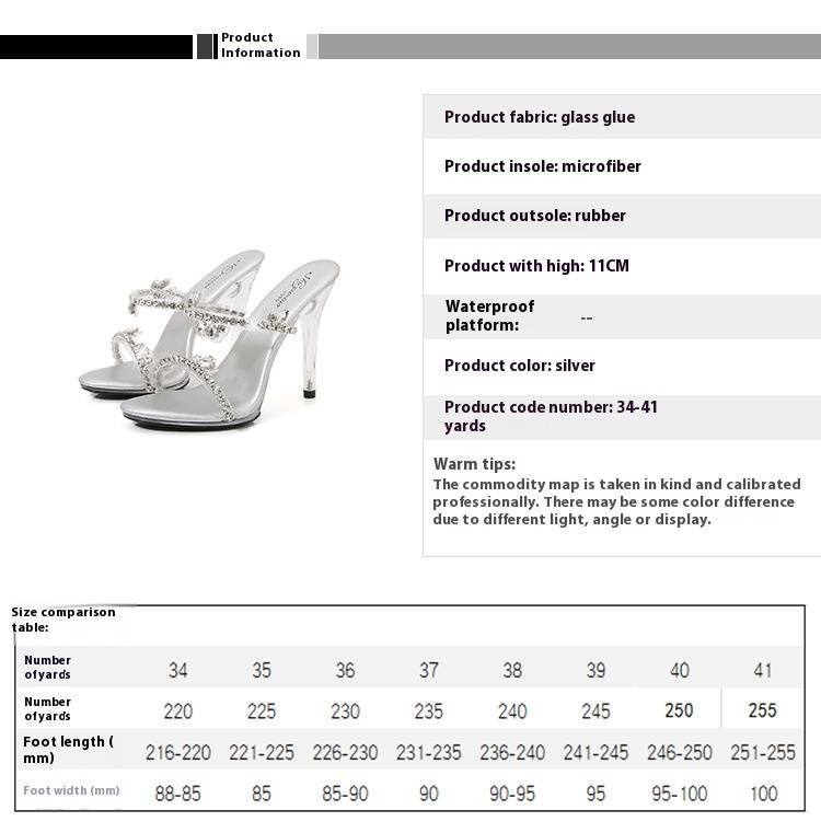 High Heels mit Stilettoabsatz und Kristallverzierung – Elegante Party- und Clubschuhe für Damen, 15,7 cm hohe Tanzschuhe mit dünnem Absatz_voghion.com