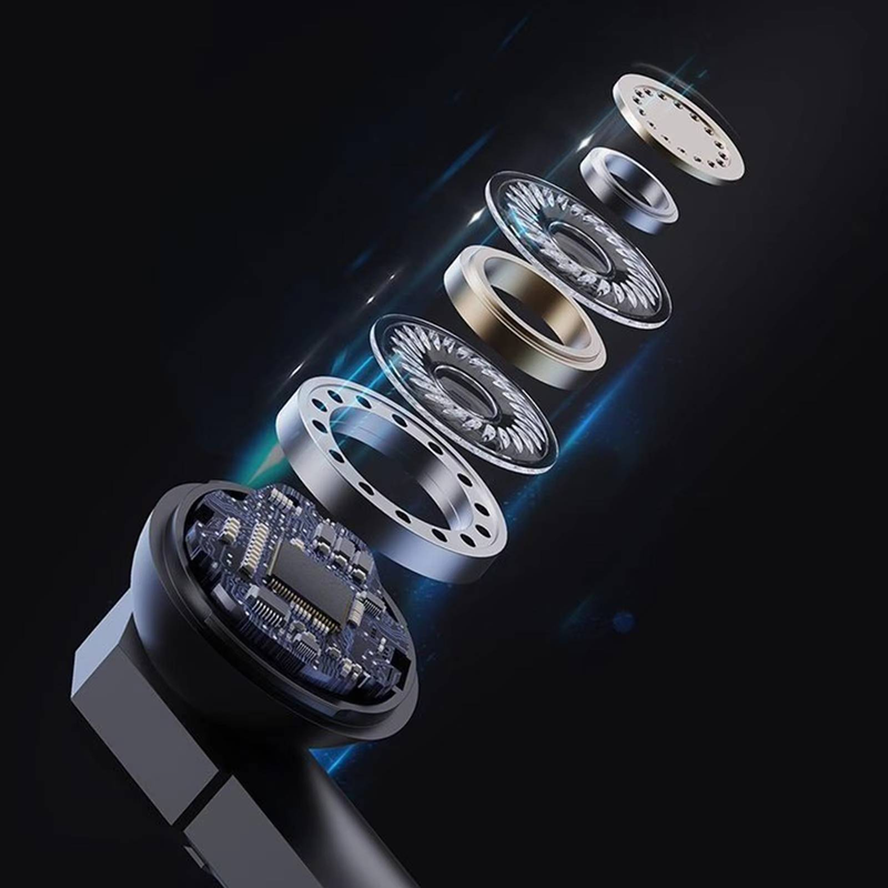 Écouteurs Bluetooth sans fil X37 de style Mecha, avec éclairage RVB, réduction du bruit, faible latence et longue durée de vie de la batterie._voghion.com