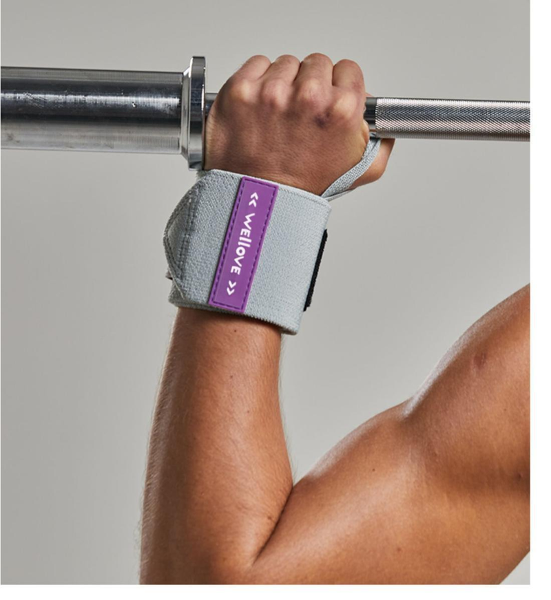 Pro-Grade Weightlifting Wrist Wraps – Heavy-Duty Compression Support For Powerlifting, CrossFit & Gym Training (3 Colors, Pair Pack)_voghion.com