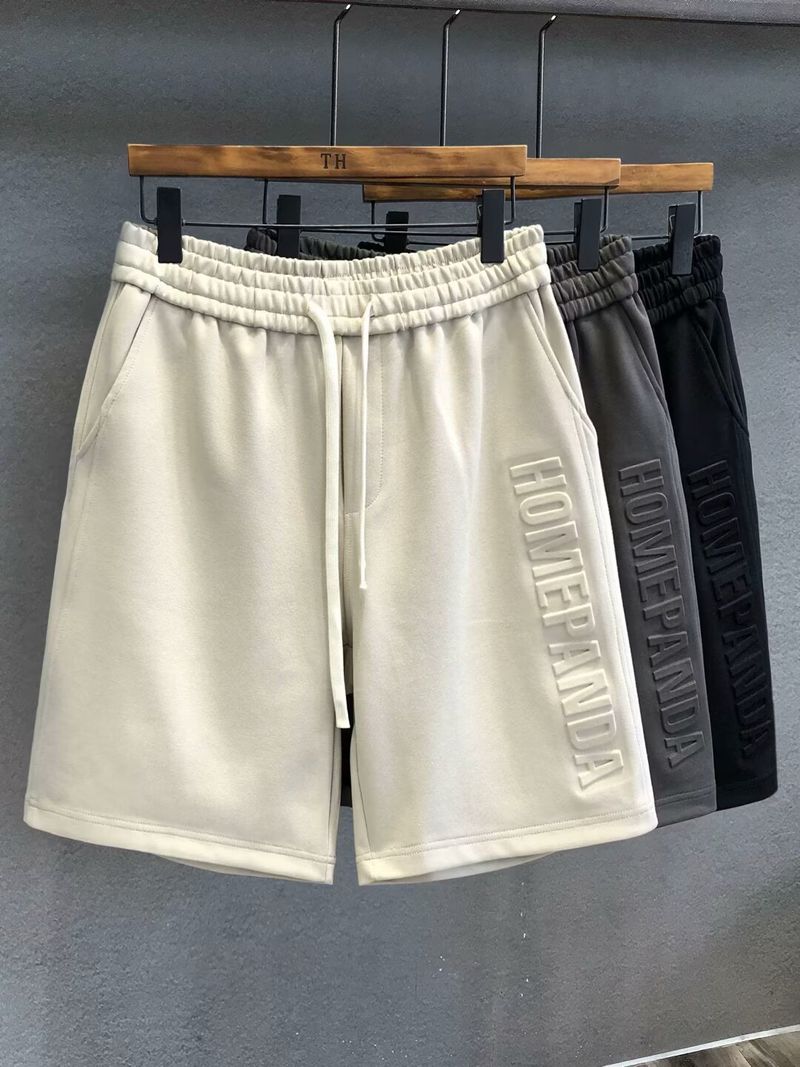 Vêtements pour hommes, nouveaux shorts décontractés à chaud pour garçons, shorts d'été amples en tricot, pantalons de survêtement de sport tendance, pantalons de plage_voghion.com