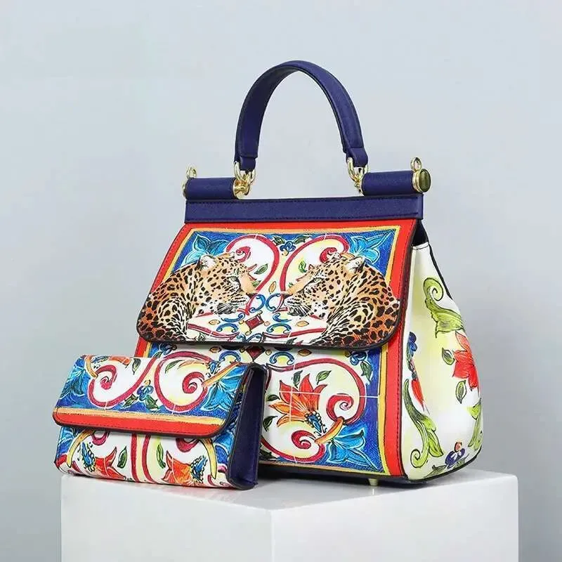 Sacs à bandoulière en cuir imprimé de haute qualité pour femmes, sacs à main classiques à cadre_voghion.com