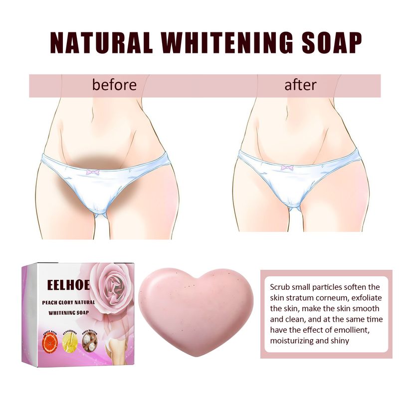 EELHOE Bath Soap, Acne Removal Moisturizing Brightening Skin Body Cleansing Soap_voghion.com