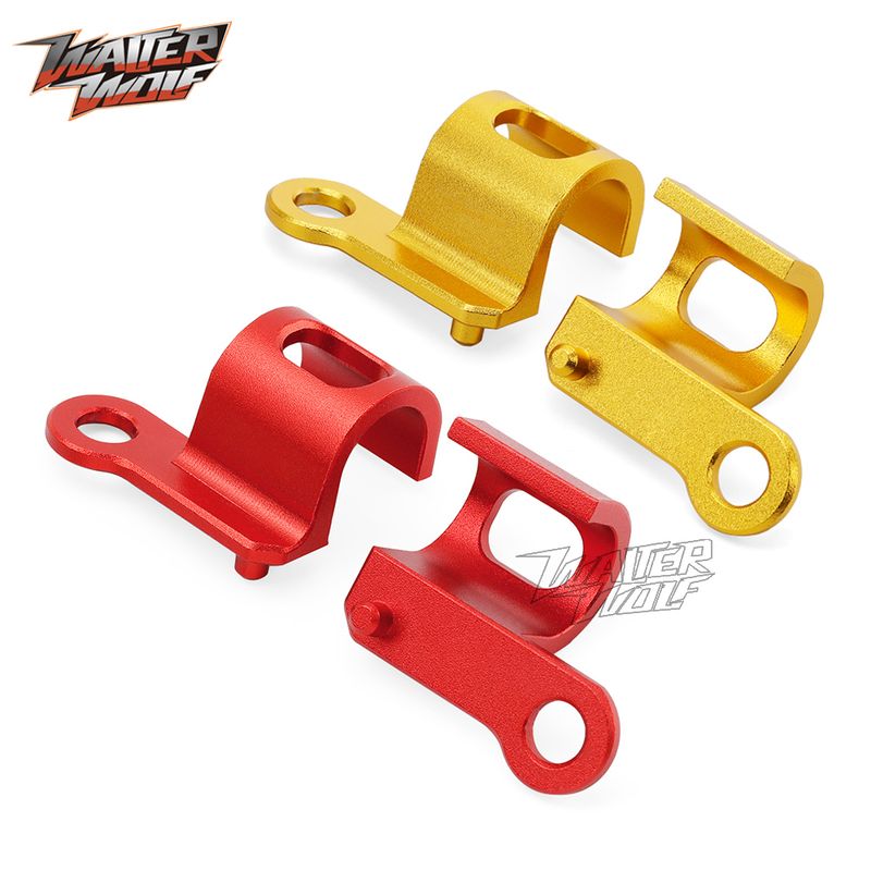 Morsetto tubo freno posteriore per SUZUKI DR-Z250 DRZ400 DR650 RM125 RM250 RM-Z250 RMZ450 es Fi Guida Clip DRZ DR RM RMZ 125 250_voghion.com