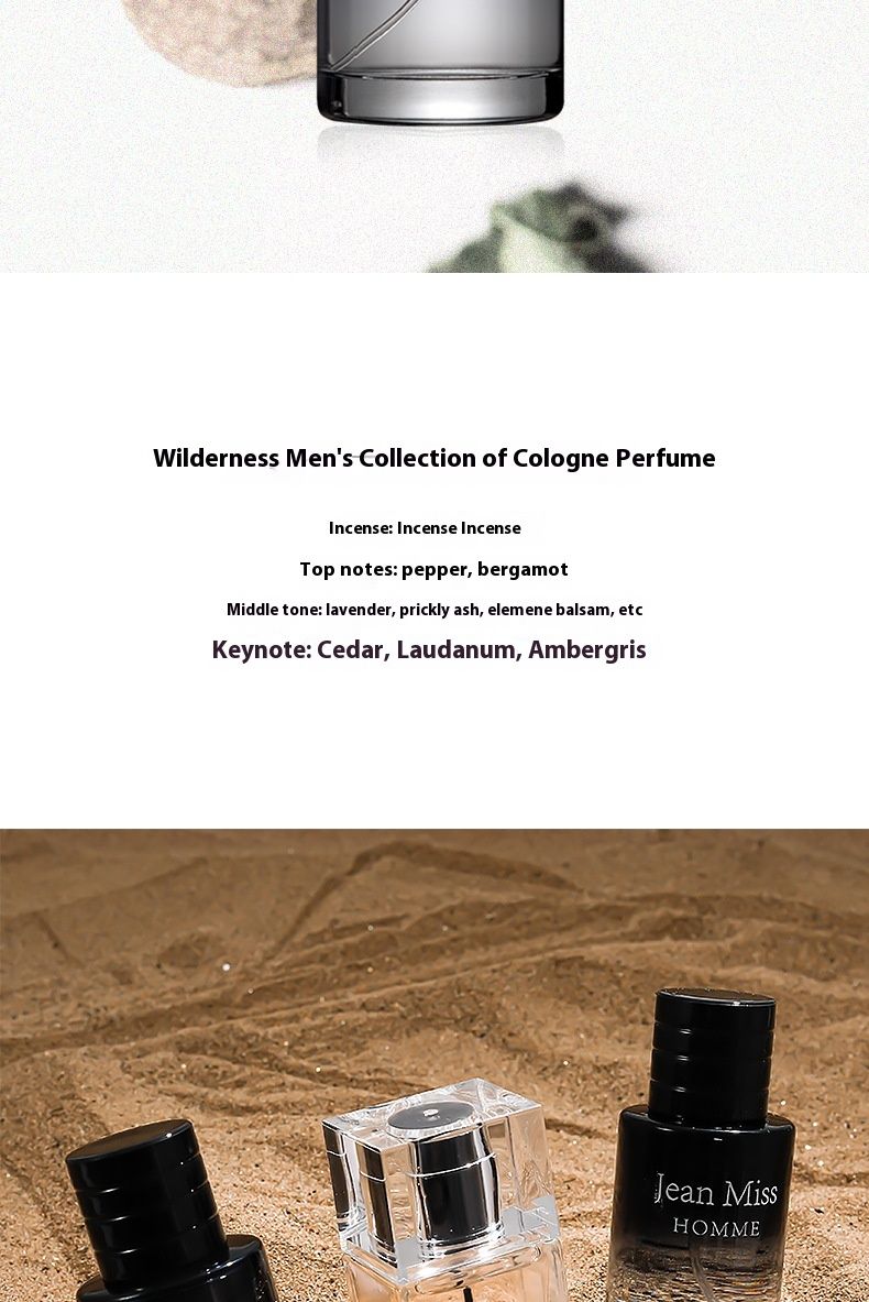 Neues beliebtes Mine-Kölnischwasser-Parfüm-Set für Herren, ozeanfrisches und langanhaltendes Eau de Toilette, dreiteiliges Parfüm-Set_voghion.com