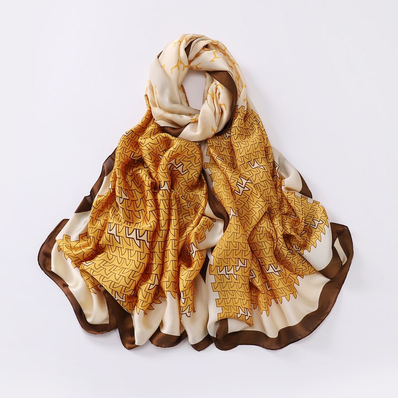 90 x 180 cm, mittellang, mit Yan Nanfei-Design, edler, eleganter Seidenschal für Mütter zum Begleiten und Vorzeigen_voghion.com