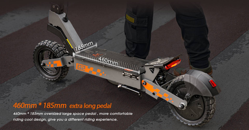 Kukirin G2 foldbar elektrisk scooter 800W motor 48V 15Ah batteri 10 tommer _voghion.com