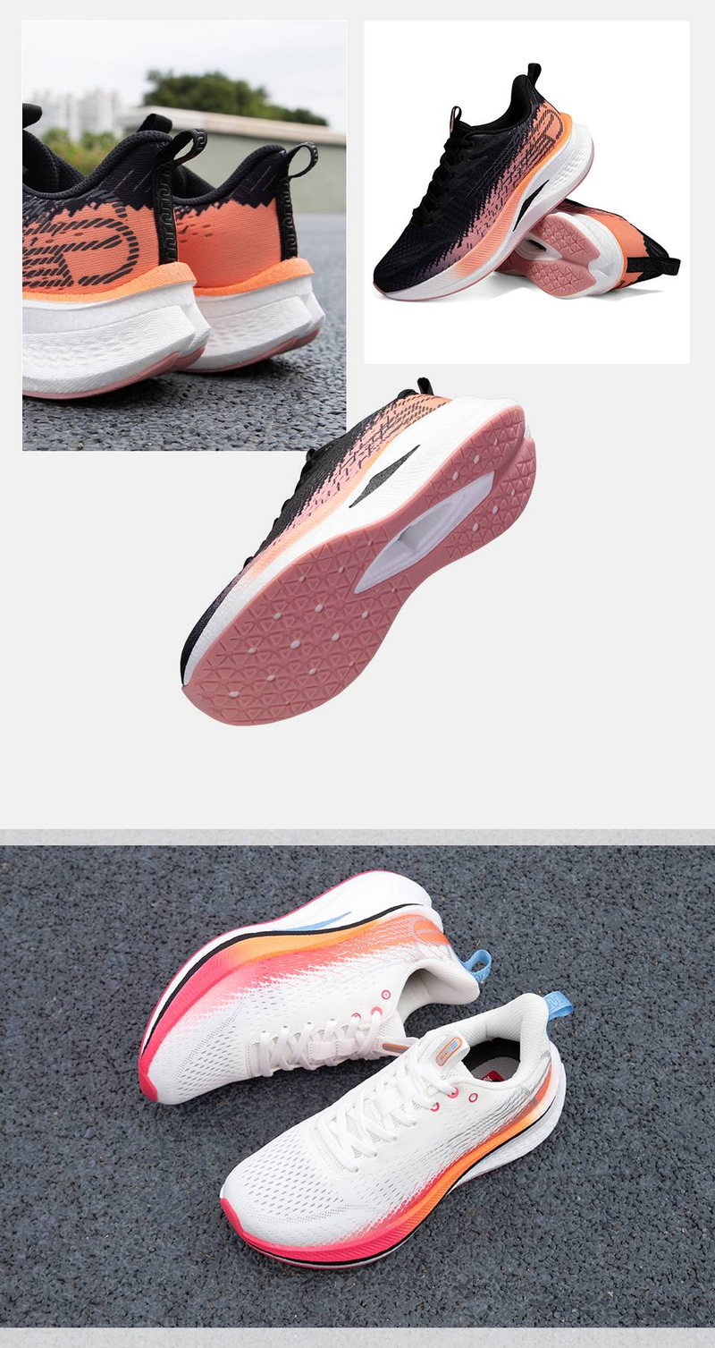 Baasploa Neue Laufschuhe Frauen Lässig Leichte Atmungsaktive Turnschuhe Weibliche Carbon Platte_voghion.com