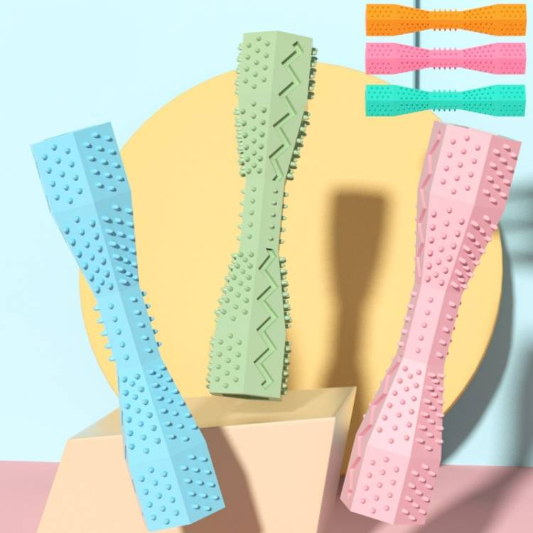 Jouet à mâcher pour animaux de compagnie, bâton de nettoyage des dents molaires hexagonales_voghion.com