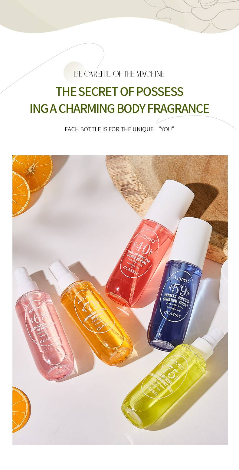 ADMD 90 ml Duftspray für Haar und Körper – 5 Düfte, langanhaltend und tragbar_voghion.com