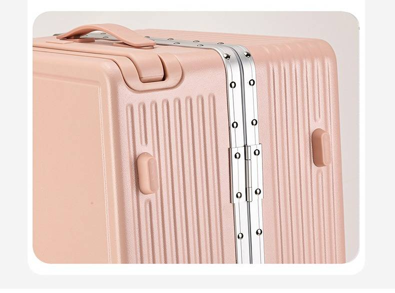 Gepäck Mode Universal-Rollen-Trolley 20 Zoll Große Kapazität Studentenkoffer Herren Langlebiger Freizeit-Business-Koffer_voghion.com