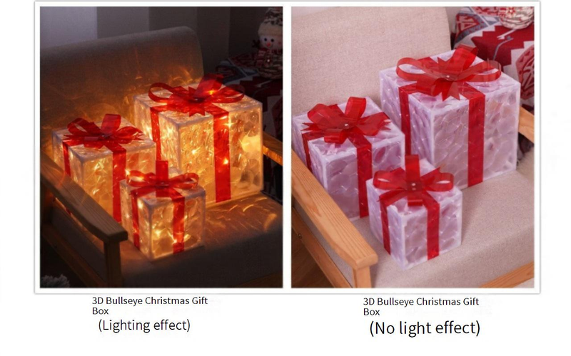 Ensemble de décorations lumineuses de Noël avec télécommande - Guirlandes lumineuses de Noël intérieures/extérieures, options blanc chaud et multicolores,_voghion.com