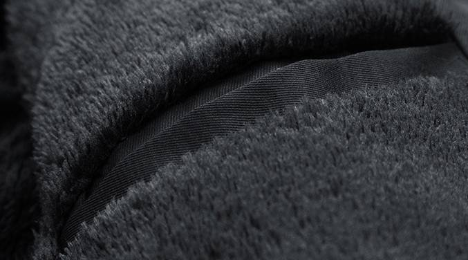 Trench da uomo in cotone spesso – Giacca slim fit con cappuccio, cintura e tasche laterali per autunno e inverno_voghion.com
