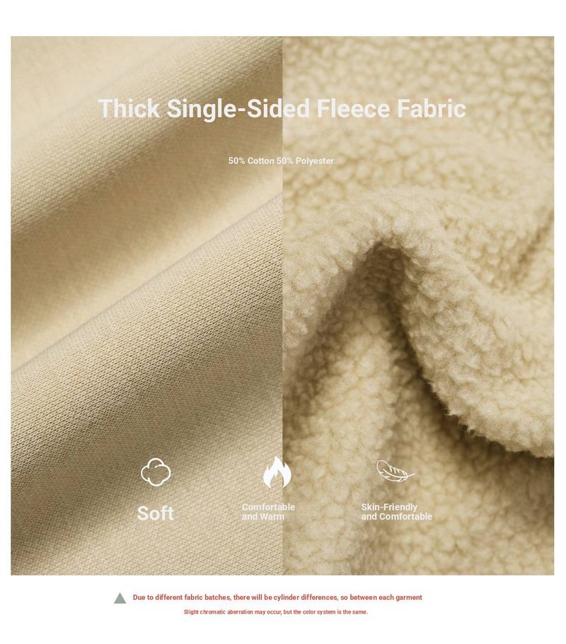 SwayneMen's Fleece Sweatshirt Sports Casual Hoodie Heavyweight Soft Commuting Travel Outdoor Top 1204_voghion.com