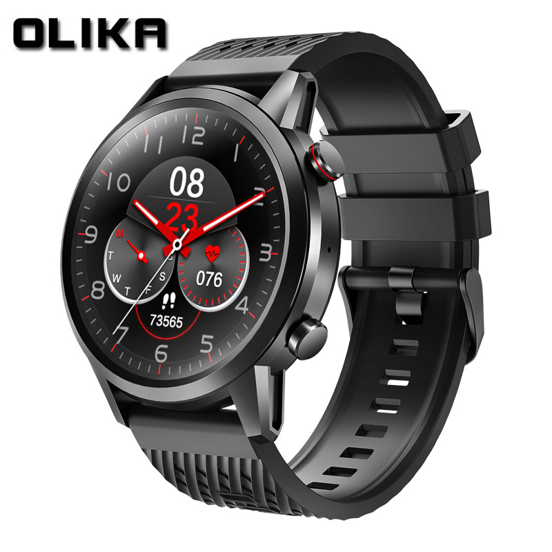 Touch Screen Smart Sports Waterproof Multifunctional Heart Rate Detection Dynamic Bluetooth Call Watch_voghion.com
