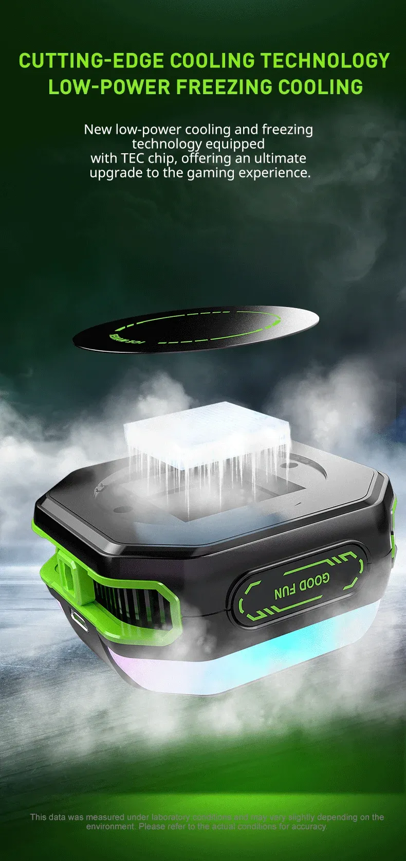 5 PRO Handykühler, magnetischer Halbleiter-Lüfter, Kühler für iPhone Xiaomi POCO, für PUBG-Gaming-Kühler_voghion.com