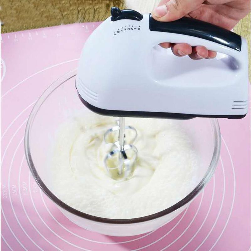 Multifunktionel 7-hastigheds minimixer elektrisk blender håndholdt mixer æggepiskeris automatisk flødemad kage bagemixer_voghion.com