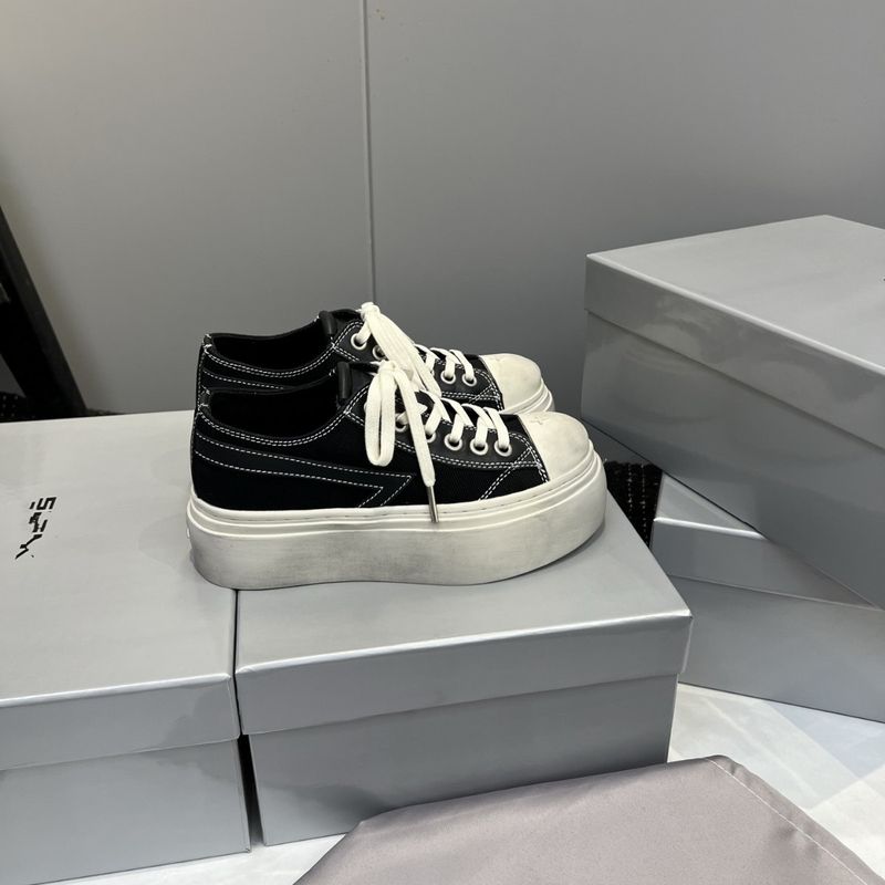 Scarpe da skate casual con testa grande, stile selvaggio, con blocchi di colore bianco e nero, con altezza crescente, modello Cross Flower SMF Night Meteor Ball_voghion.com
