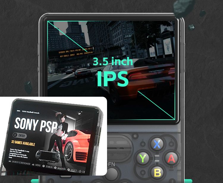 Nieuwe open-source R36S-gameconsole, draagbare arcadesimulator, nostalgische 3D dual-system handheldconsole_voghion.com