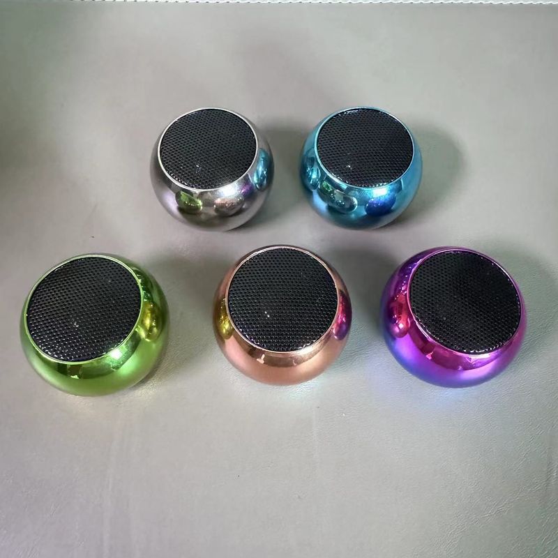 M3 Enceinte Bluetooth portable sans fil électroplaquée Sound Blaster avec invite vocale dégradée Mini modèle privé_voghion.com