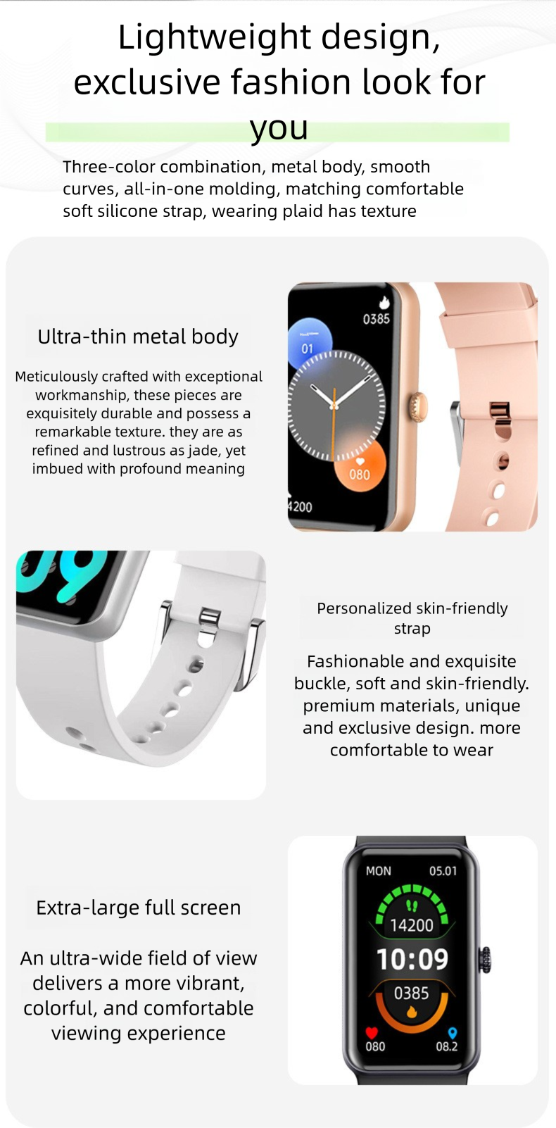 M2 Long Battery Life Waterproof Sports Watch NFC Bluetooth Men And Women Health Monitoring Smart Bracelet_voghion.com