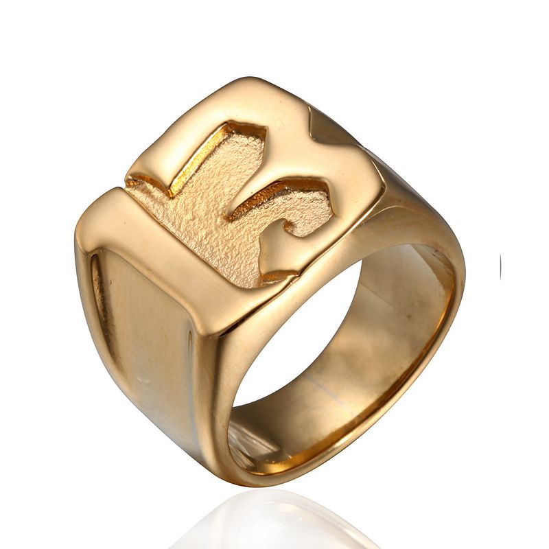 Set di gioielli da uomo: gioielli con anello da uomo potenti e alla moda in acciaio inossidabile_voghion.com