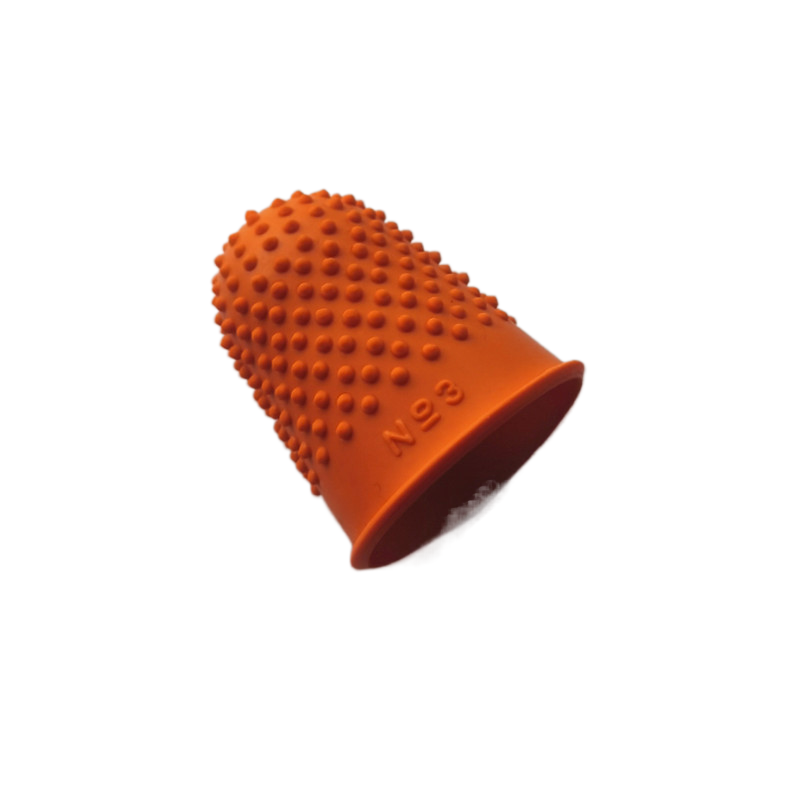 1 stk Fingerærmet gør-det-selv-håndsyværktøj Gummi Anti-Slip Anti-Fingeraftryksbeskyttelse Fingerbeskyttende dæksel_voghion.com