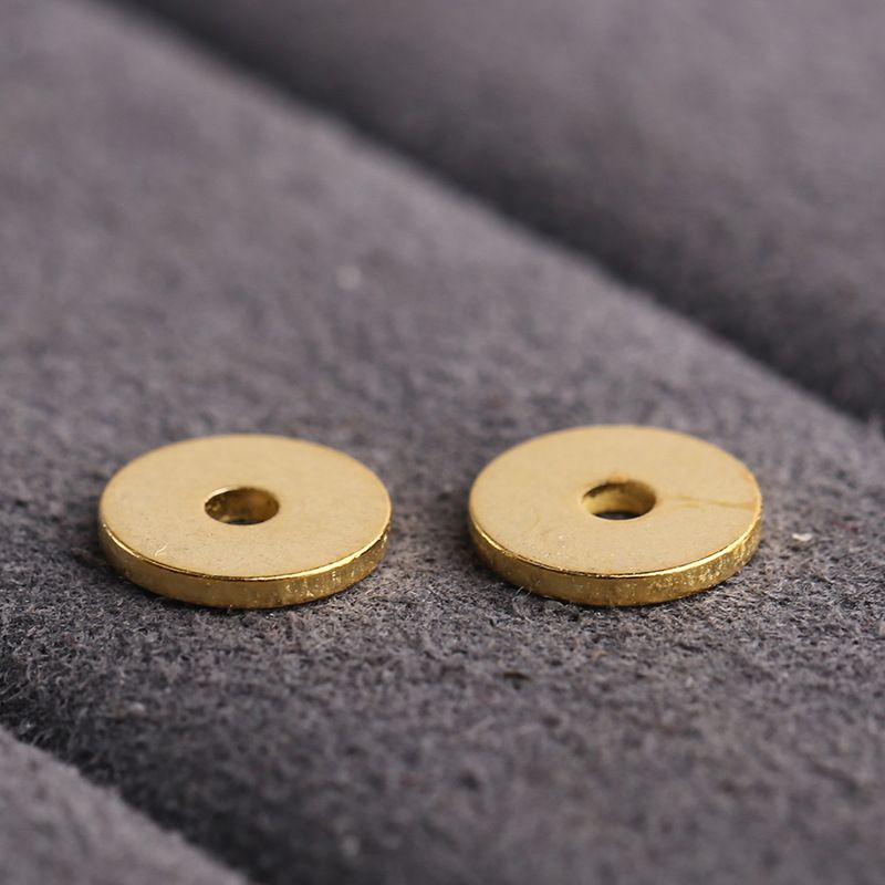 Distanziatore a taglio dritto S placcato argento antico oro fai da te accessori per pendenti_voghion.com