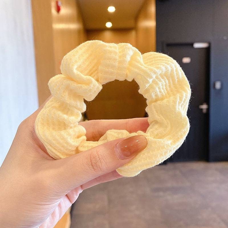 Nastri per capelli morbidi e caldi Fascia per capelli elastica pelosa Porta coda di cavallo per donna Porta coda di cavallo Elastico per capelli Cravatte per capelli Accessori per capelli_voghion.com