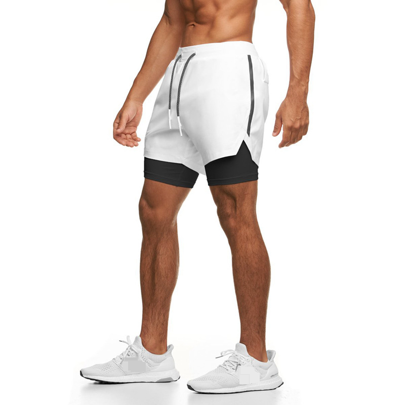 Men's Performance 5-Inch Running Shorts - Quick-Dry Woven Fabric With Built-In Liner - Mid-Rise Athletic Shorts For Summer Workouts & Outdoor Sports_voghion.com