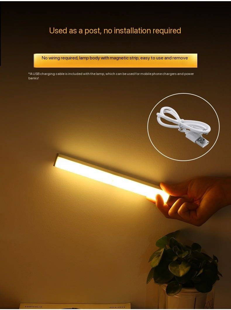 Motion Sensor Light Wireless LED Night Lights Bedroom Decor Light Detector Wall Decorative Lamp Staircase Closet Room Aisle Ligh_voghion.com