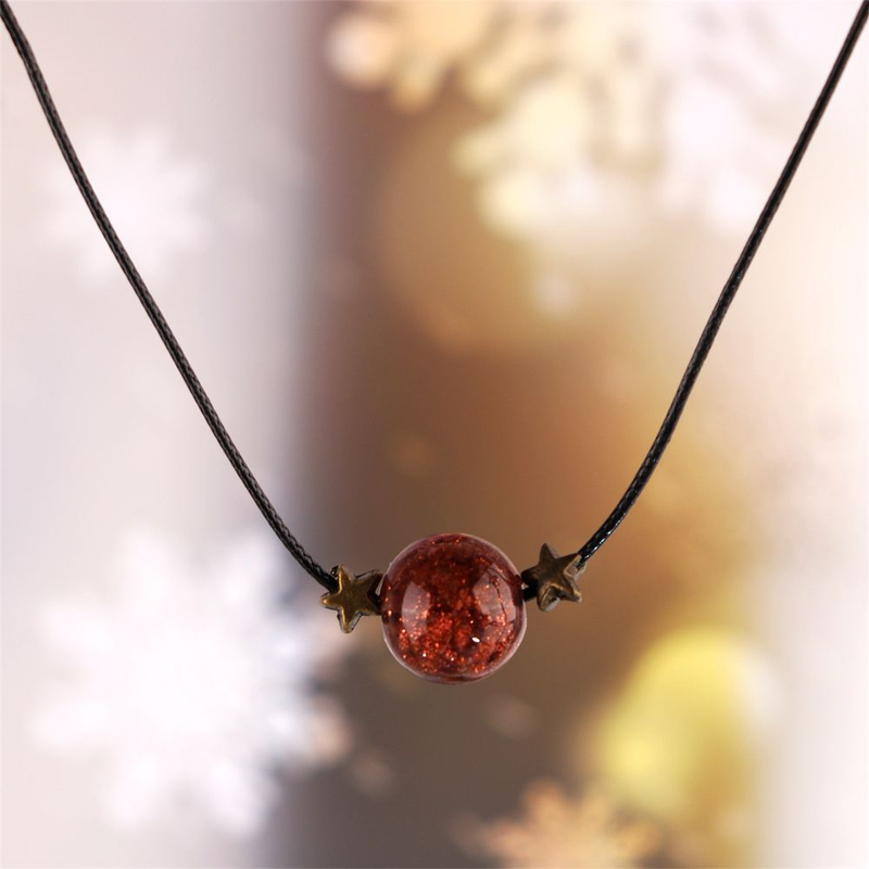 Collane minimaliste Jingdezhen, collane girocollo di nicchia, design di nicchia, ideali come regali per migliori amiche, studenti, coppie, collane con ciondolo_voghion.com