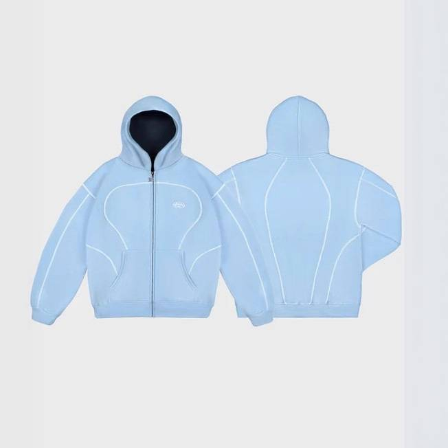 Conjunto de sudadera y jogger Y2k: jersey unisex moderno con chaqueta con cremallera y pantalón de estar por casa (varios colores y tallas)_voghion.com