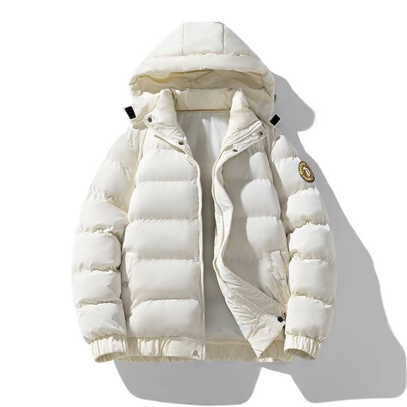 Unisex Winter Puffer Jacket – Detachable Hood | Lightweight Warmth | Streetwear Essential | Travel-Ready (M-3XL) In Beige/Black/Caramel/Grey/Olive_voghion.com
